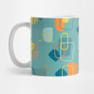 Hand-Drawn Modern Abstract Pattern Mug